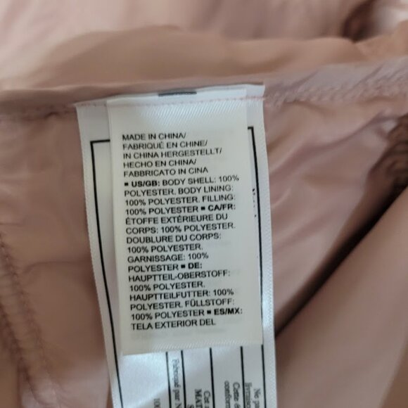 LARK & RO Women's Puffer Belted Wrap Jacket SZ L - Picture 8 of 10